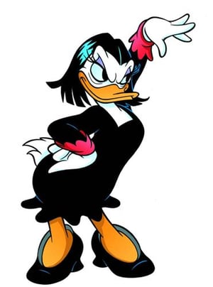 This is the Avatar Image for the Maga Patalógika (Ducktales - Ilka Pinheiro) AI Voice and Text to Speech Generator